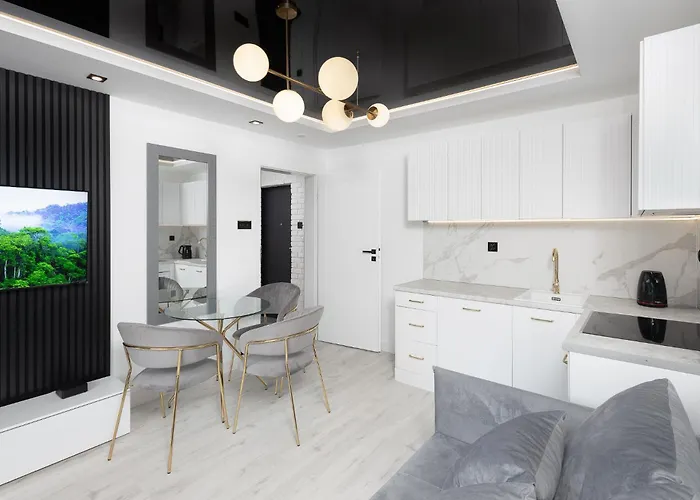 Luksusowy Apartament W Poblizu Basen,Galeria,Silownia,Lotnisko 8Min